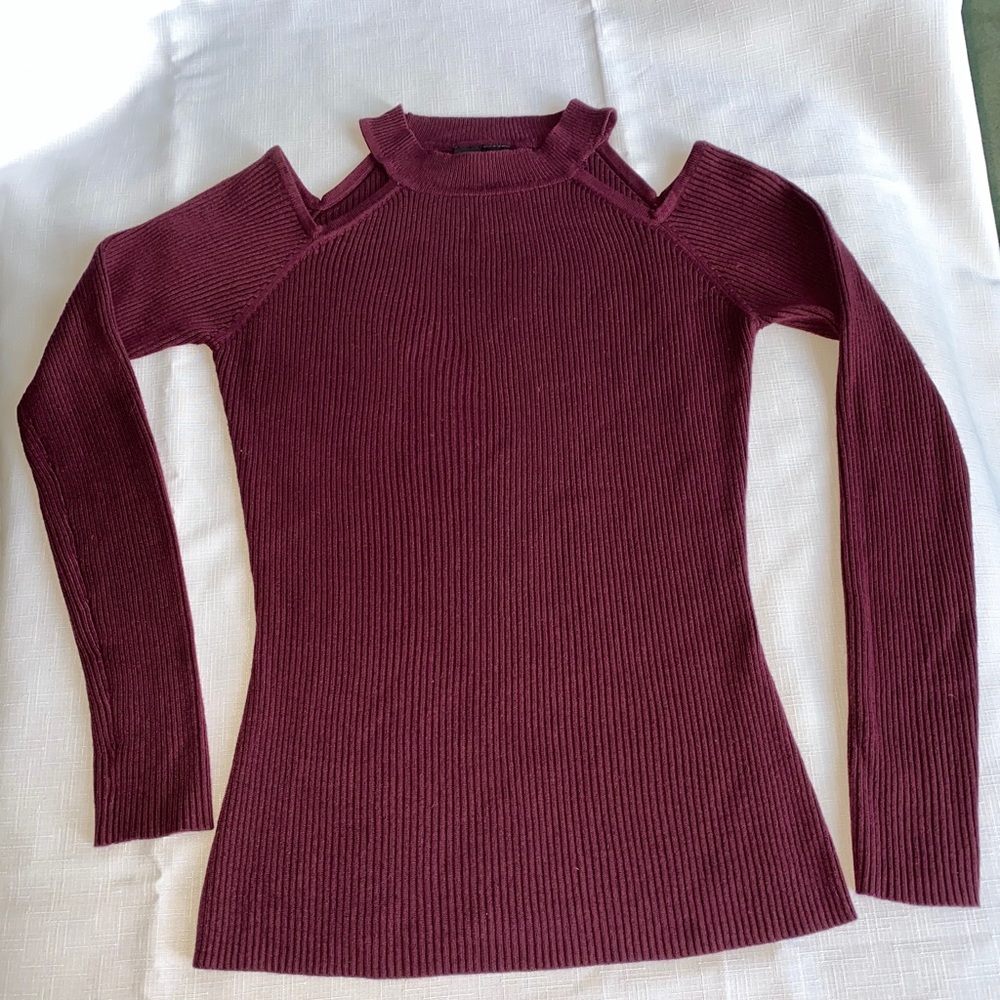 Burgundy Women’s Long Sleeved Top